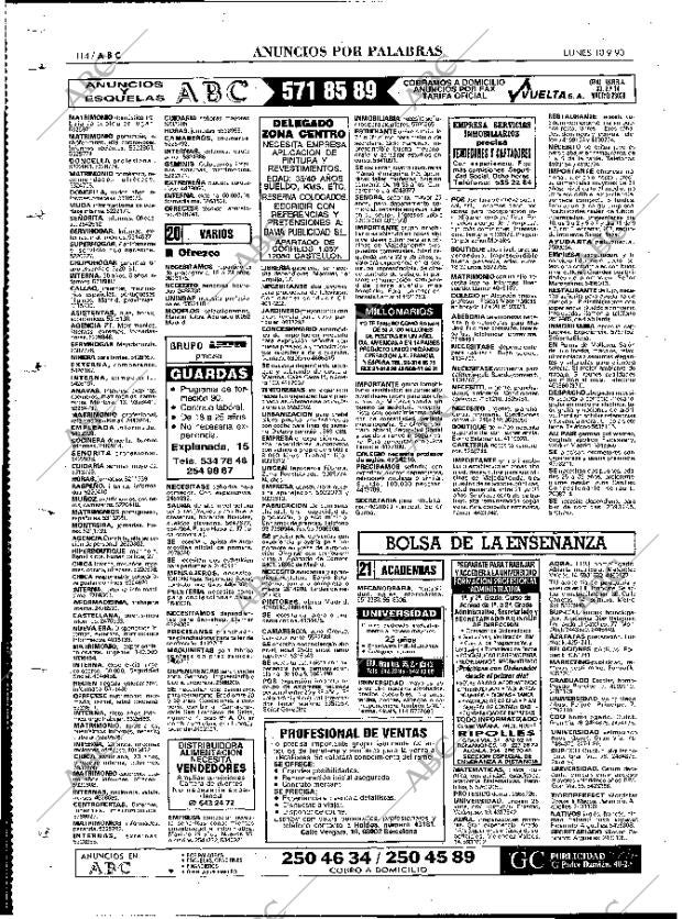 ABC MADRID 10-09-1990 página 114