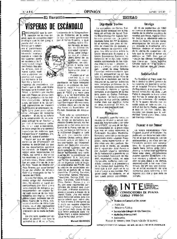 ABC MADRID 10-09-1990 página 16