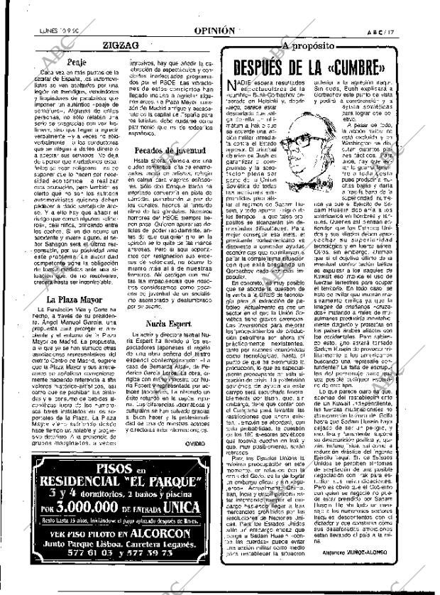 ABC MADRID 10-09-1990 página 17