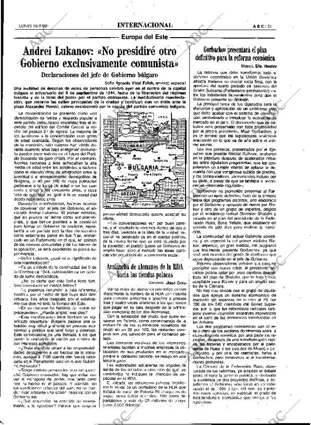ABC MADRID 10-09-1990 página 31