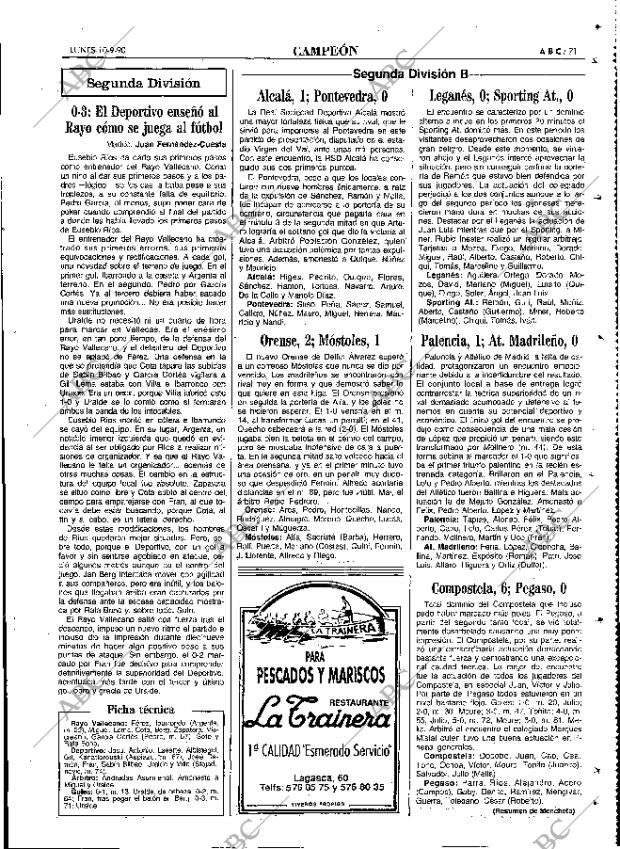 ABC MADRID 10-09-1990 página 71