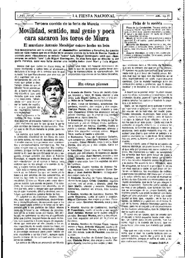 ABC MADRID 10-09-1990 página 89