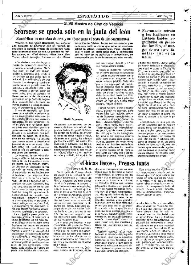 ABC MADRID 10-09-1990 página 91