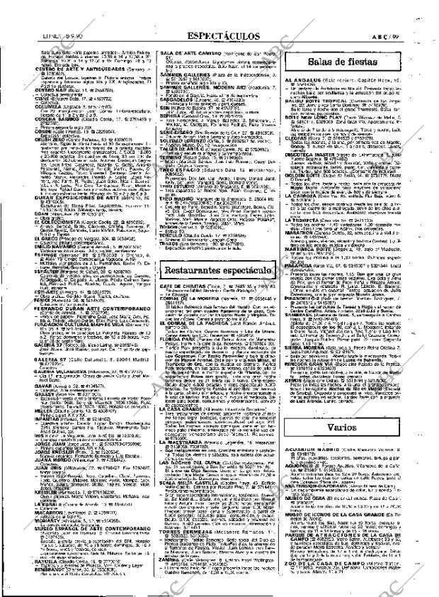 ABC MADRID 10-09-1990 página 99
