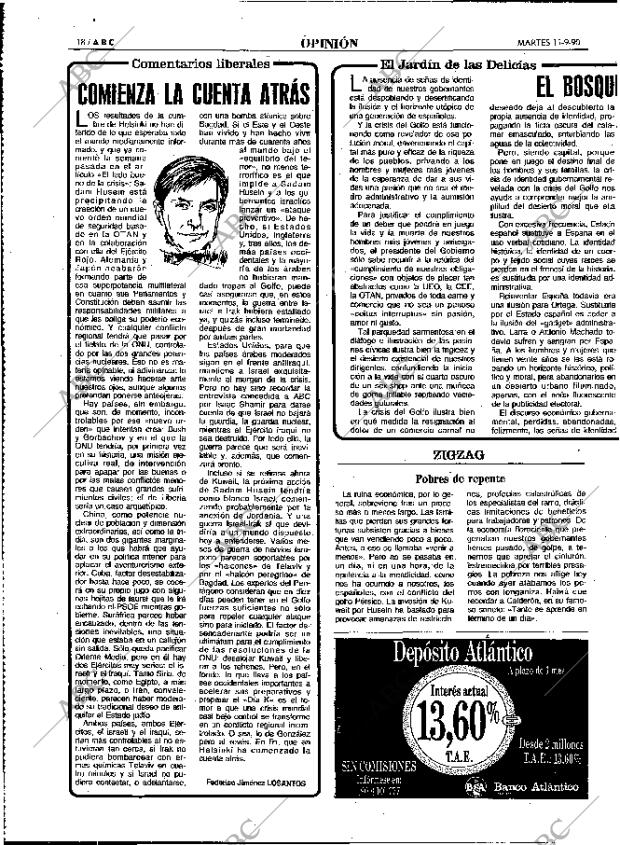 ABC MADRID 11-09-1990 página 18