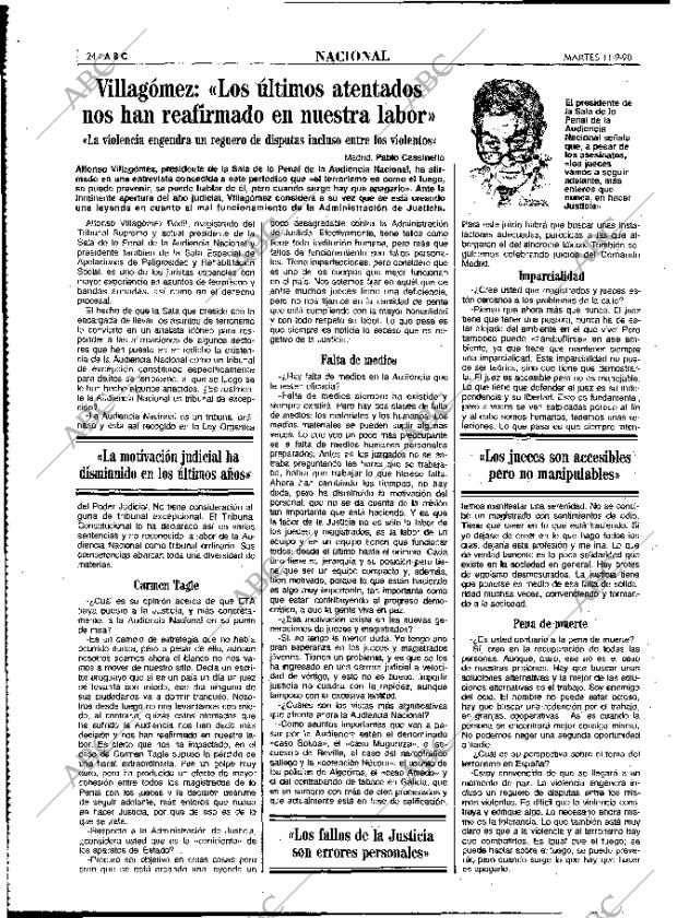 ABC MADRID 11-09-1990 página 24