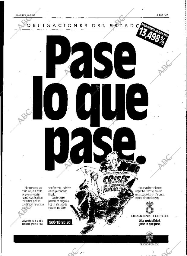 ABC MADRID 11-09-1990 página 47