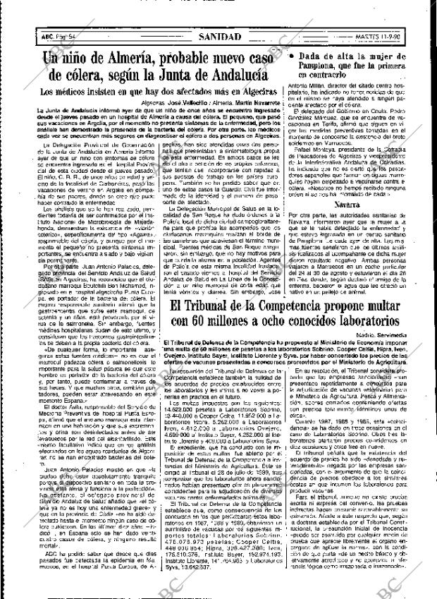 ABC MADRID 11-09-1990 página 54