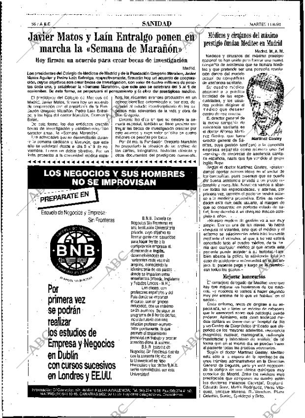 ABC MADRID 11-09-1990 página 56