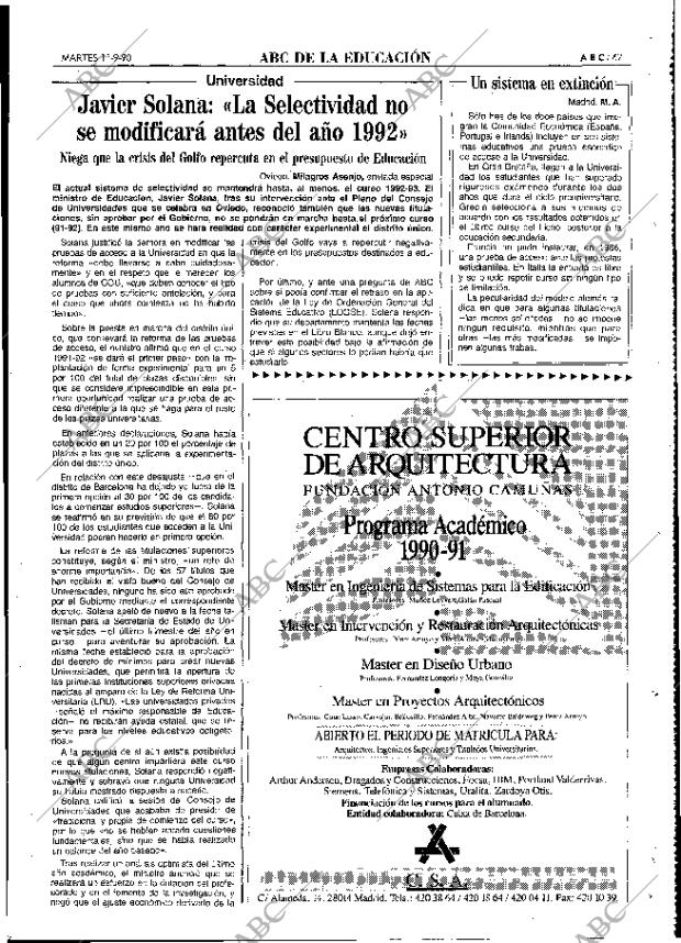 ABC MADRID 11-09-1990 página 67