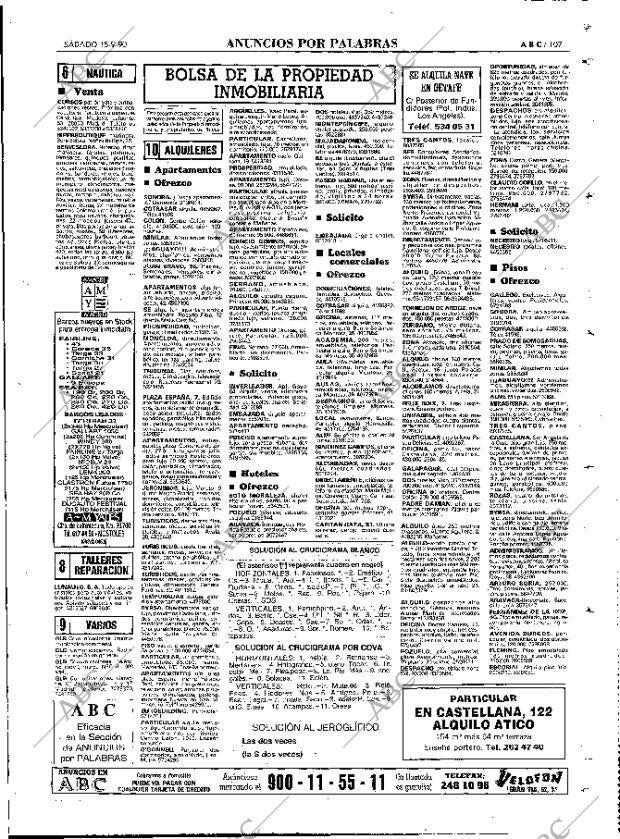 ABC MADRID 15-09-1990 página 107