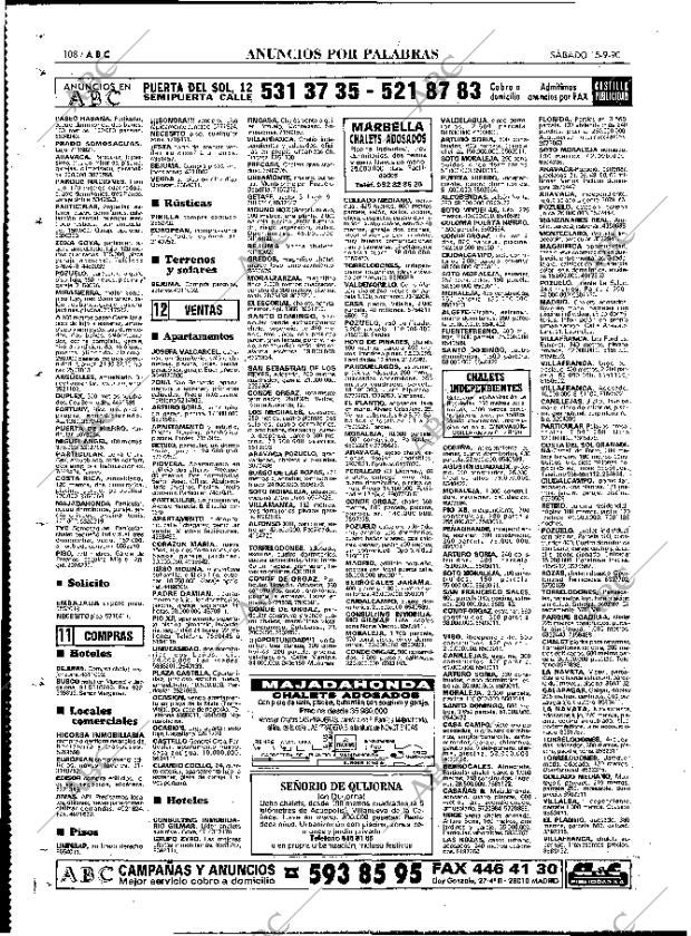 ABC MADRID 15-09-1990 página 108