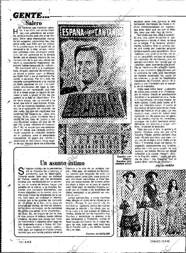 ABC MADRID 15-09-1990 página 116