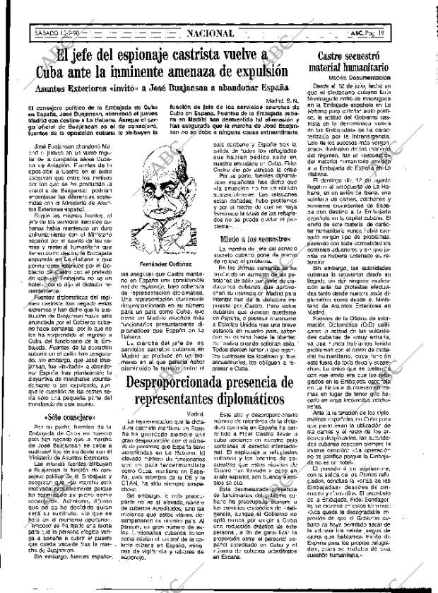 ABC MADRID 15-09-1990 página 19