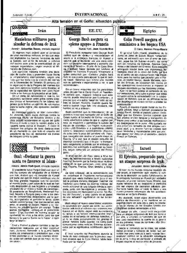 ABC MADRID 15-09-1990 página 29