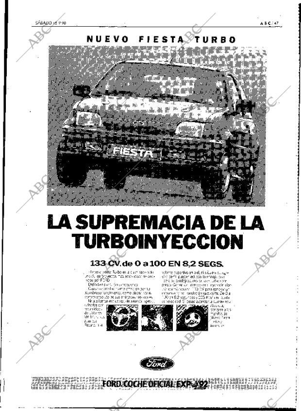ABC MADRID 15-09-1990 página 47