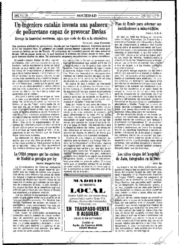 ABC MADRID 15-09-1990 página 48
