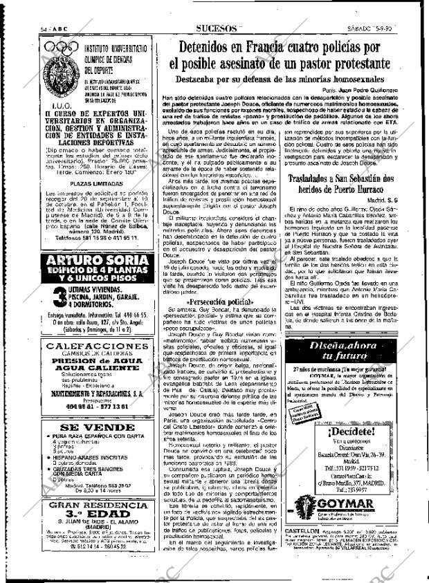 ABC MADRID 15-09-1990 página 54