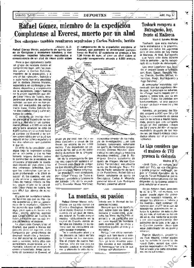 ABC MADRID 15-09-1990 página 87