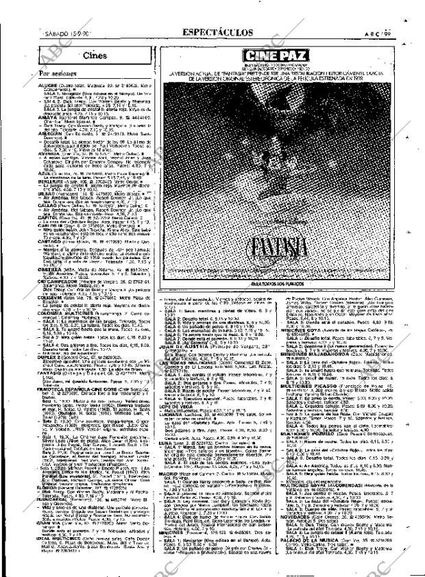 ABC MADRID 15-09-1990 página 99