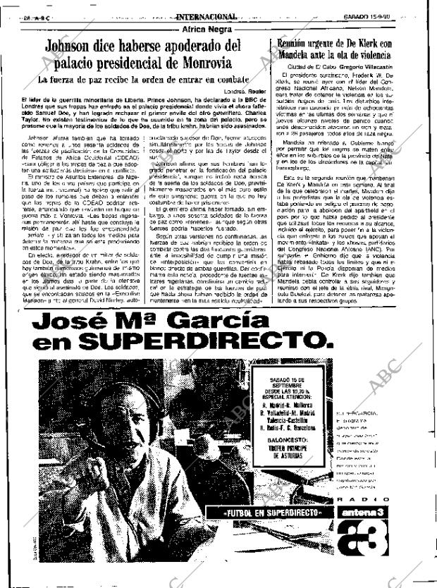 ABC SEVILLA 15-09-1990 página 28