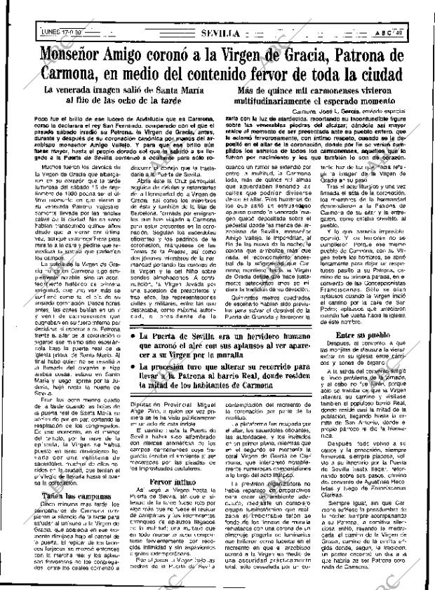 ABC SEVILLA 17-09-1990 página 49