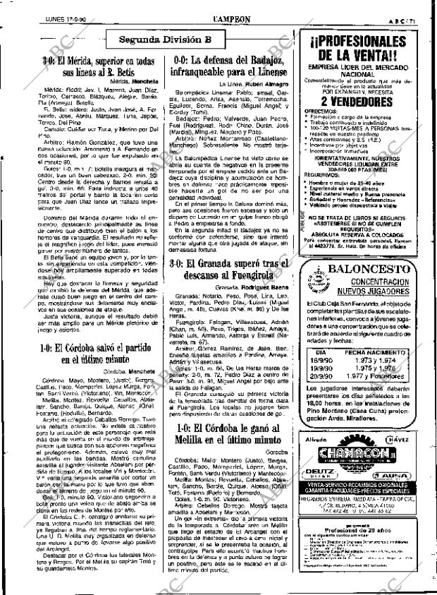 ABC SEVILLA 17-09-1990 página 71