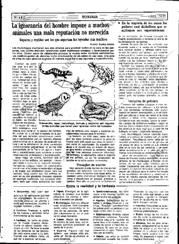 ABC SEVILLA 17-09-1990 página 92