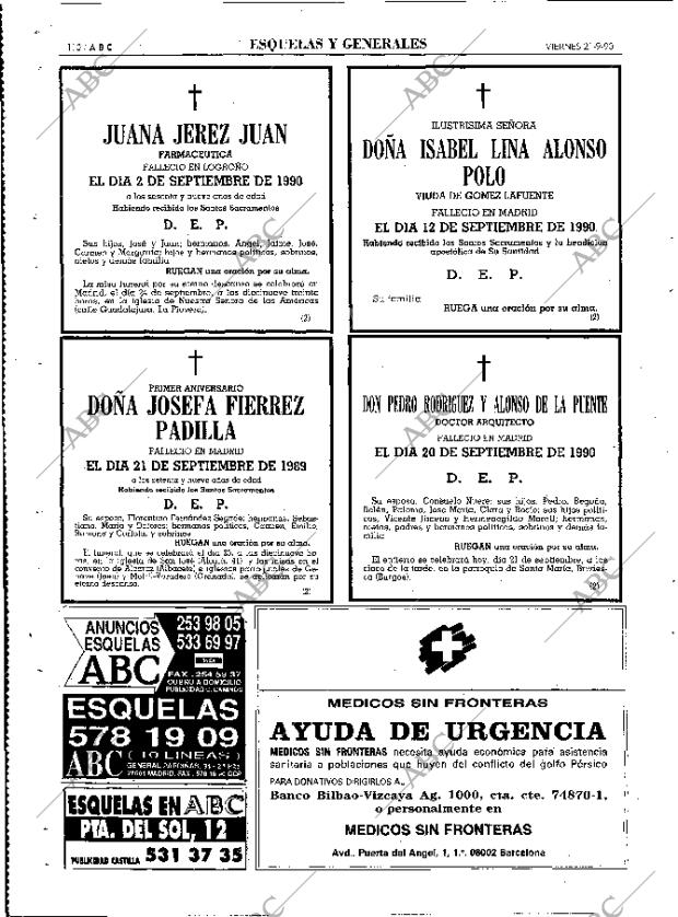 ABC MADRID 21-09-1990 página 110