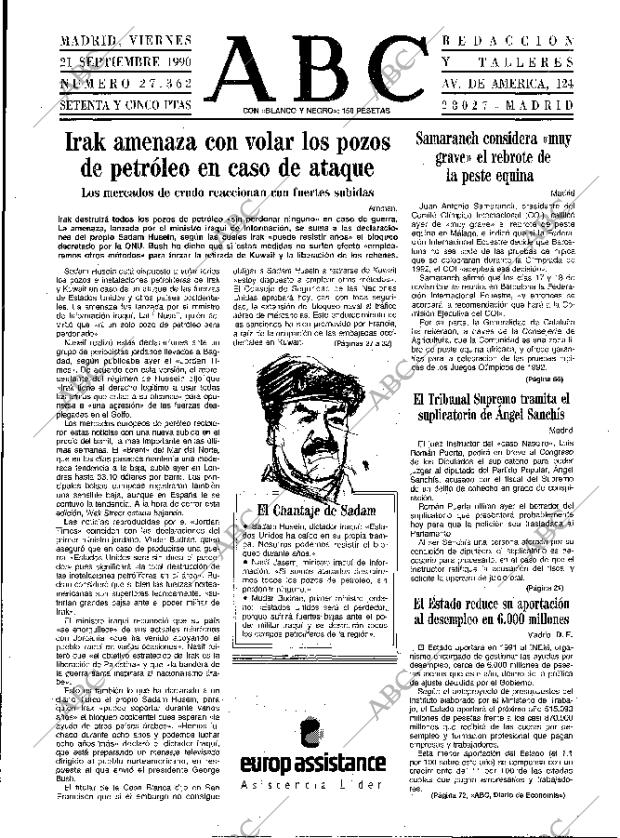 ABC MADRID 21-09-1990 página 13