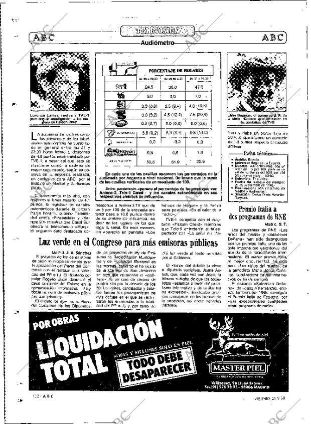 ABC MADRID 21-09-1990 página 132