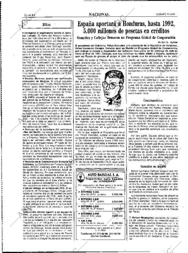 ABC MADRID 21-09-1990 página 22