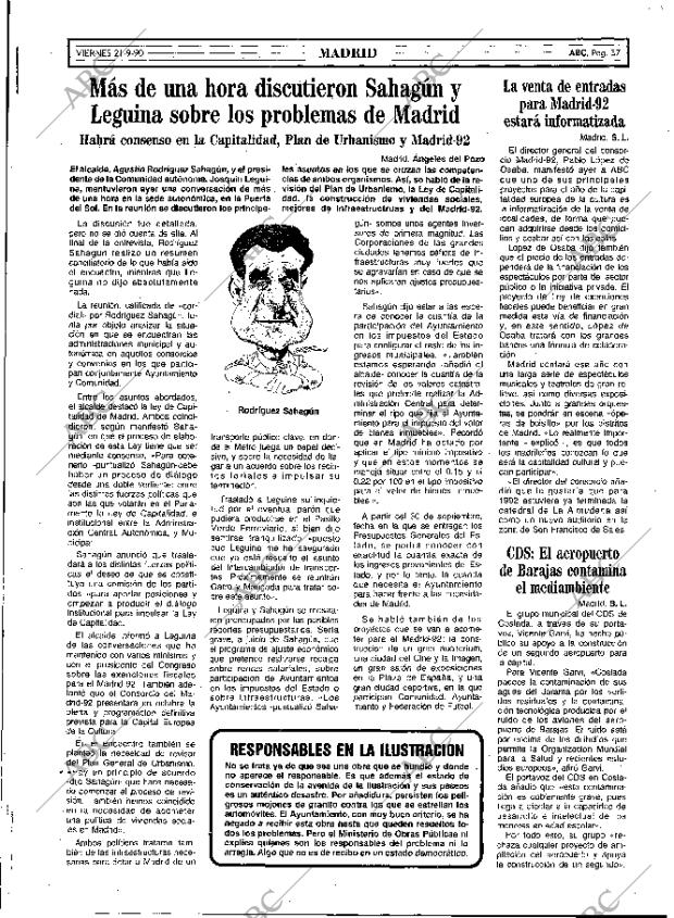 ABC MADRID 21-09-1990 página 37