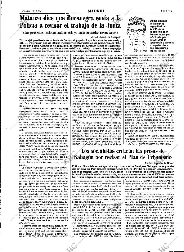 ABC MADRID 21-09-1990 página 39