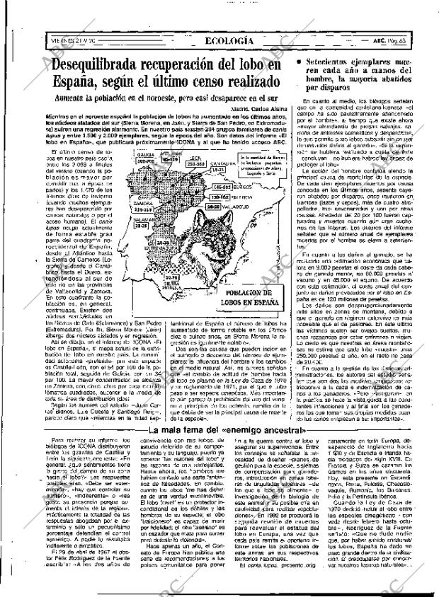 ABC MADRID 21-09-1990 página 63