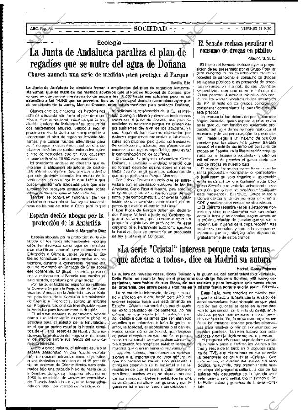 ABC MADRID 21-09-1990 página 64