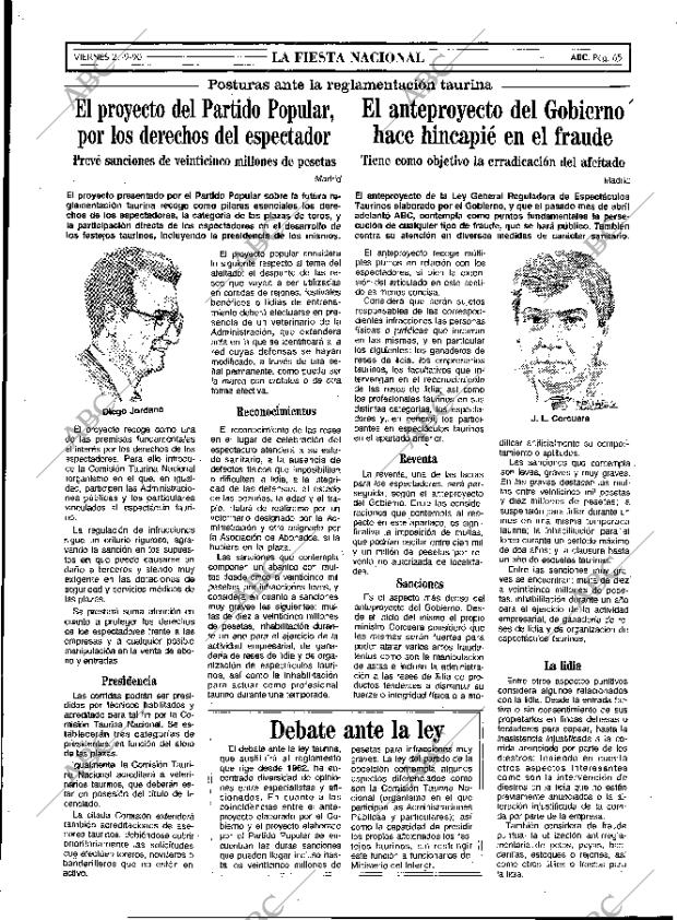 ABC MADRID 21-09-1990 página 65