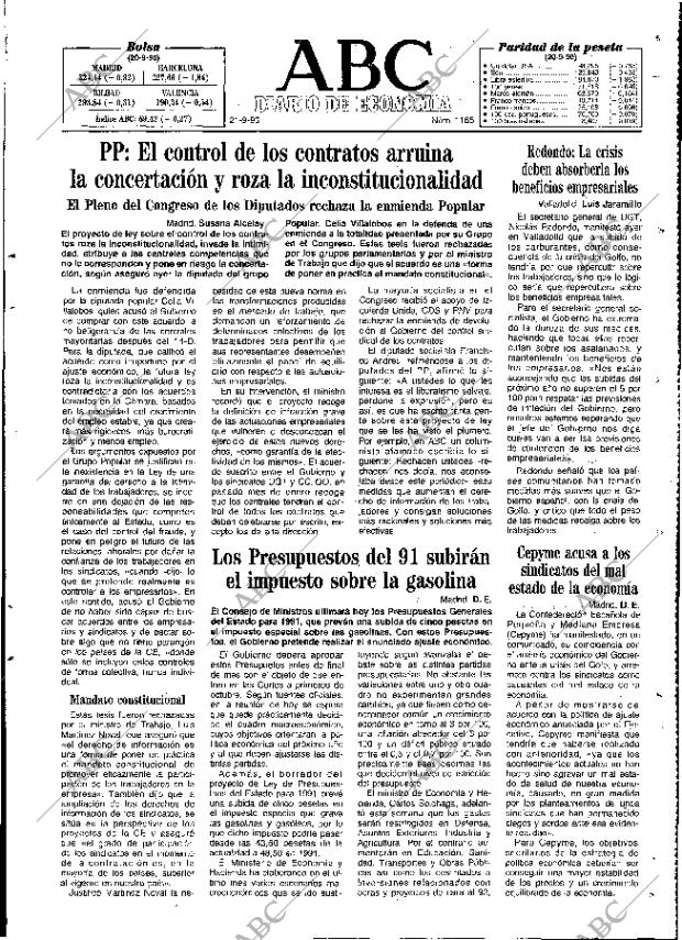 ABC MADRID 21-09-1990 página 71