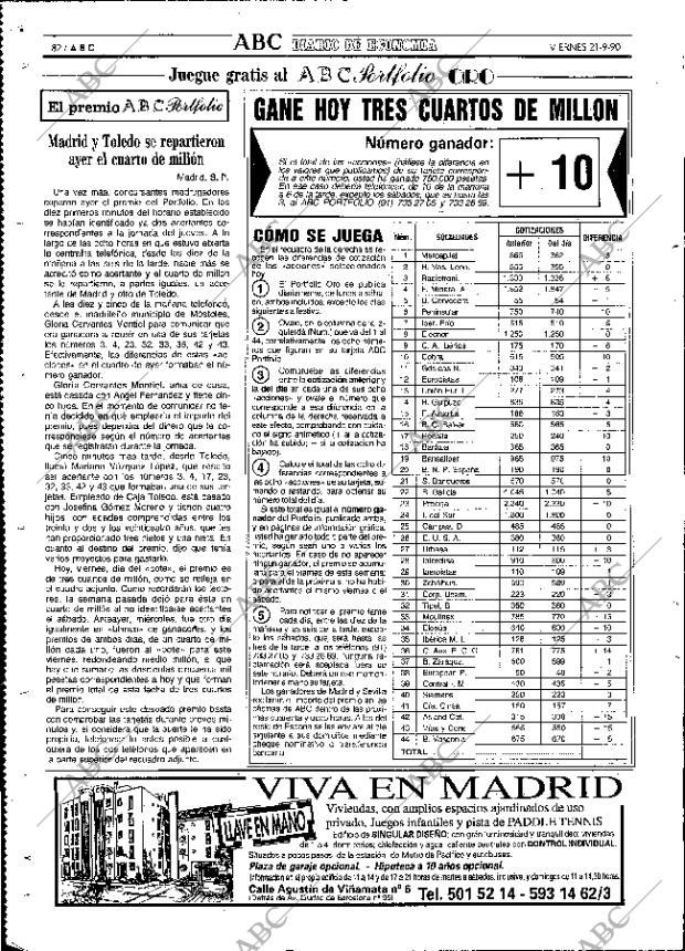 ABC MADRID 21-09-1990 página 82