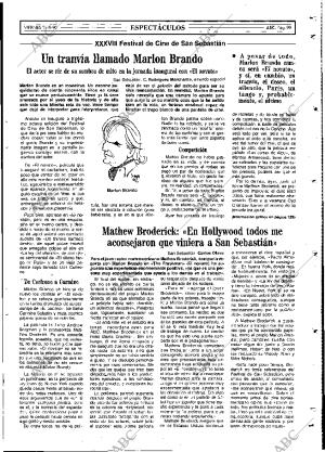 ABC MADRID 21-09-1990 página 99
