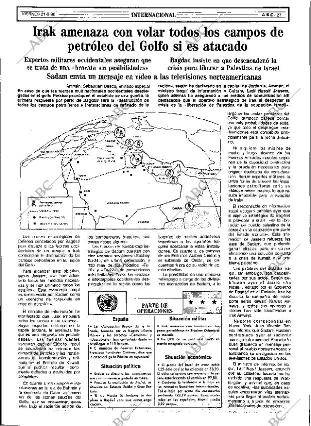 ABC SEVILLA 21-09-1990 página 27