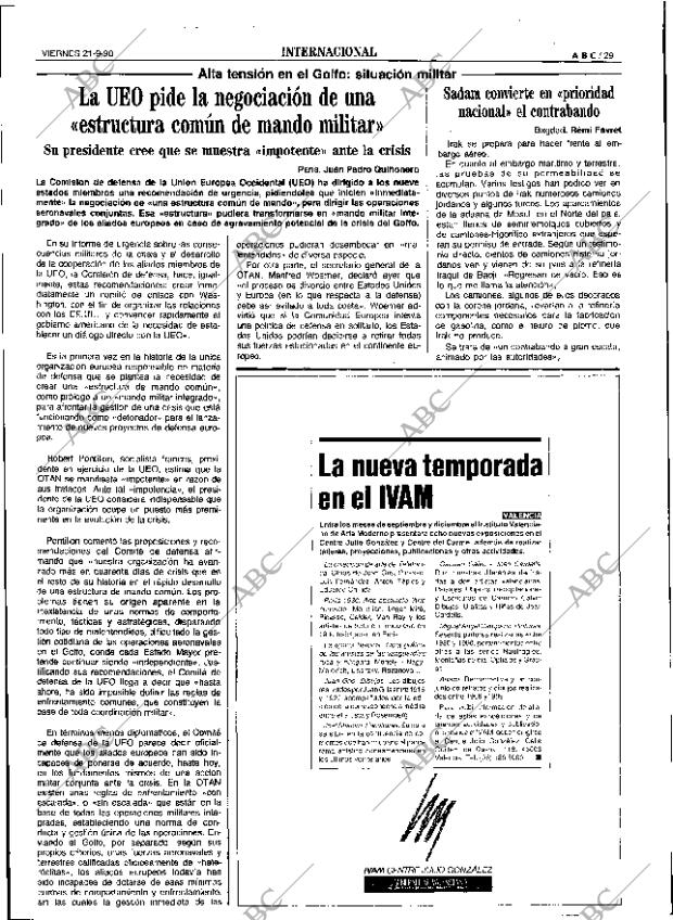 ABC SEVILLA 21-09-1990 página 29