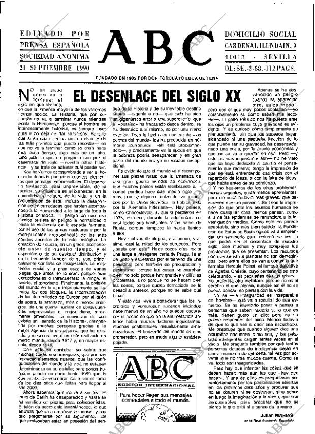 ABC SEVILLA 21-09-1990 página 3