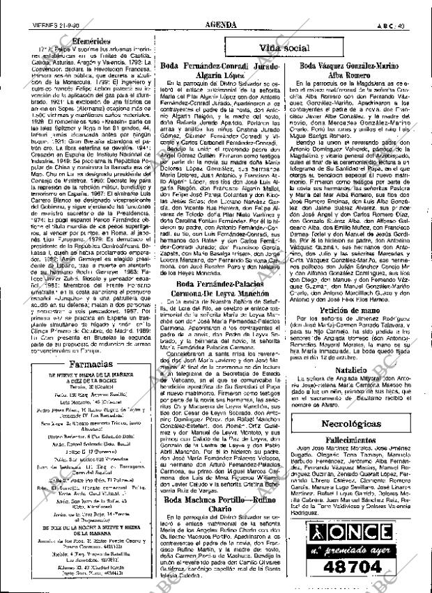 ABC SEVILLA 21-09-1990 página 49