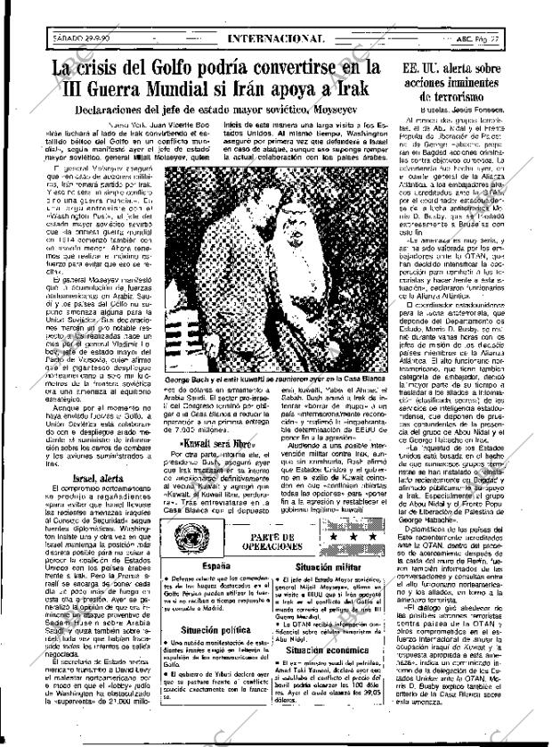 ABC MADRID 29-09-1990 página 27