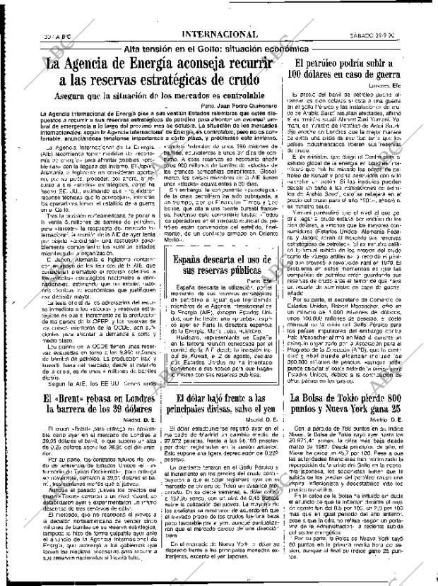 ABC MADRID 29-09-1990 página 30