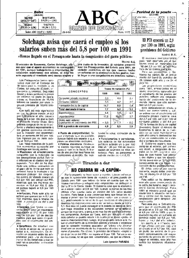 ABC MADRID 29-09-1990 página 73