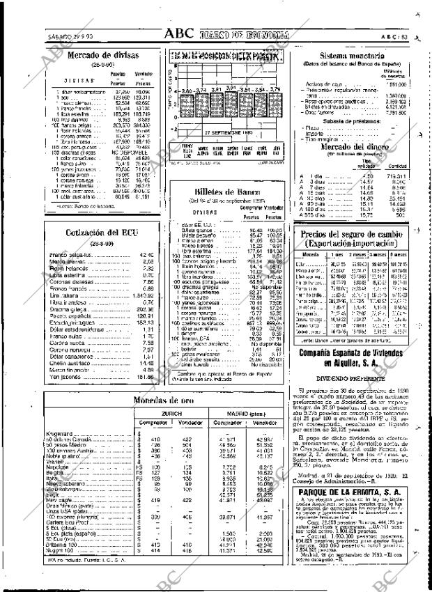 ABC MADRID 29-09-1990 página 83