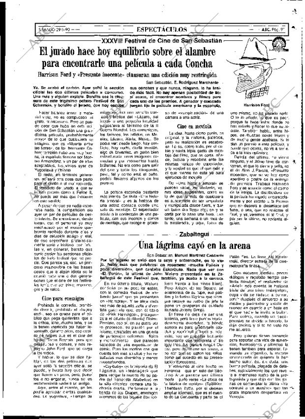 ABC MADRID 29-09-1990 página 91