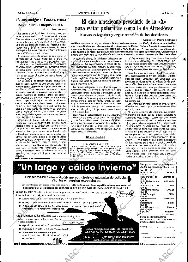 ABC MADRID 29-09-1990 página 93